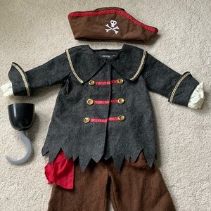 Todder 2T/3T pirate costume